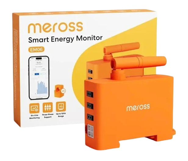 Meross Inteligentny monitor zużycia energii Wi-Fi EM06P-EU - 1532161 - zdjęcie